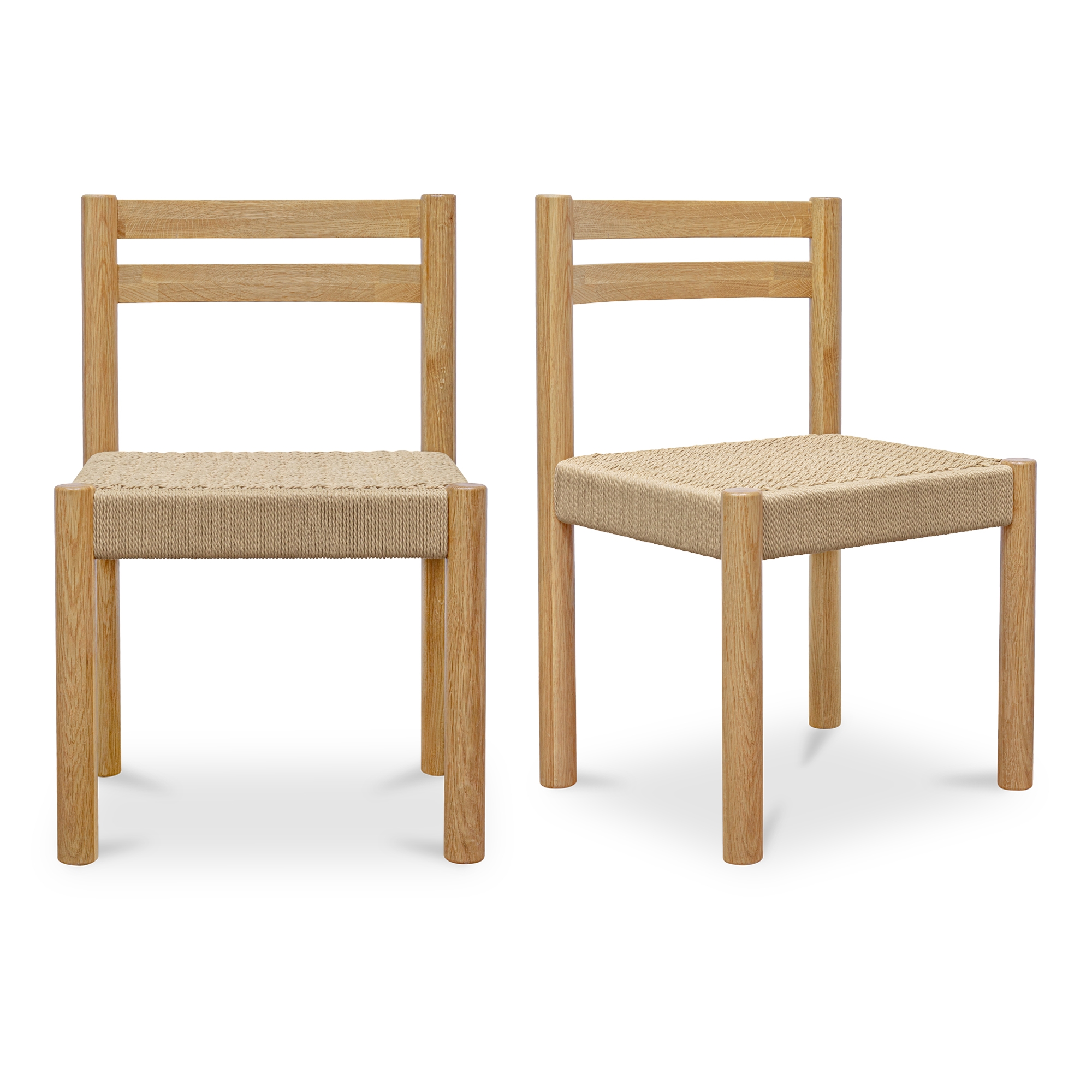 Finn Dining Chair Natural – Set Of Two - Image 0