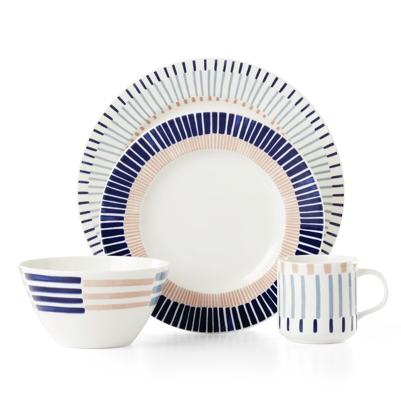 kate spade new york kate spade new york Brook Lane 4 Piece Place Setting, Service for 1 - Image 0