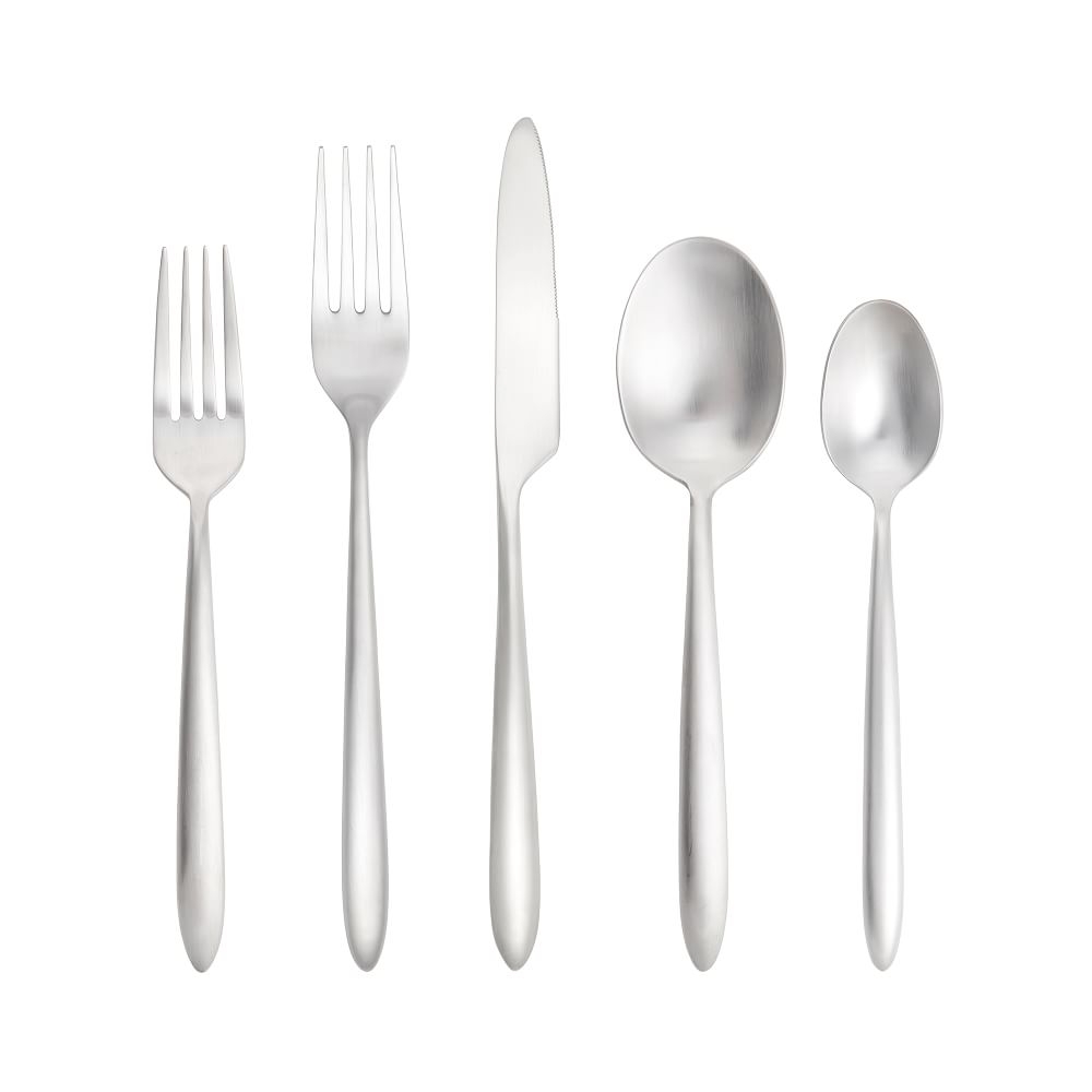 Ss Velo Brushed 20-Piece Flatware Set, Boxed, Each - Image 0