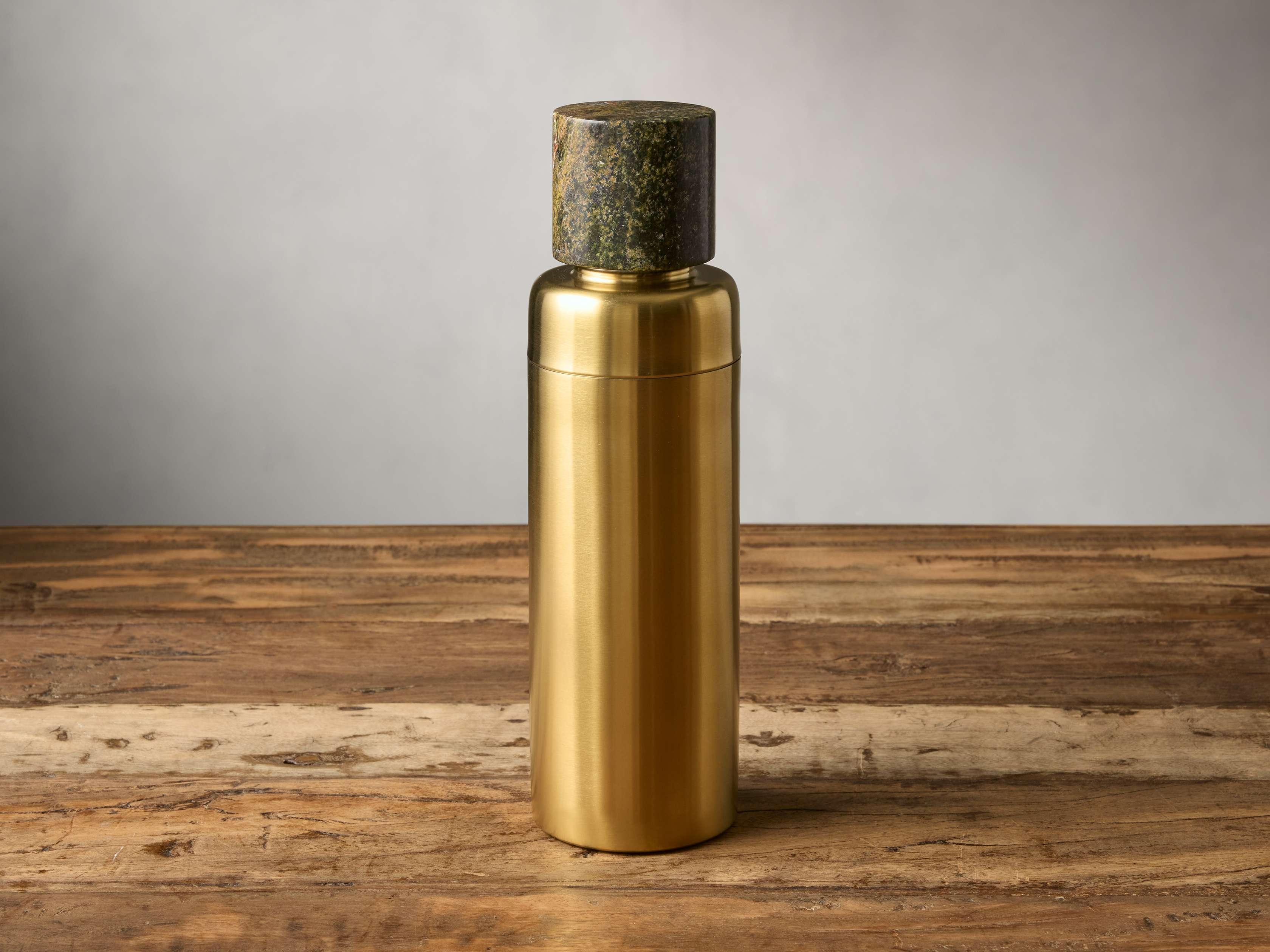 Rhodes Cocktail Shaker in Marble Green - Image 0