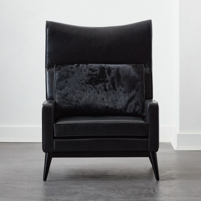 Embassy Black Lounge Chair Model 314 - Image 0