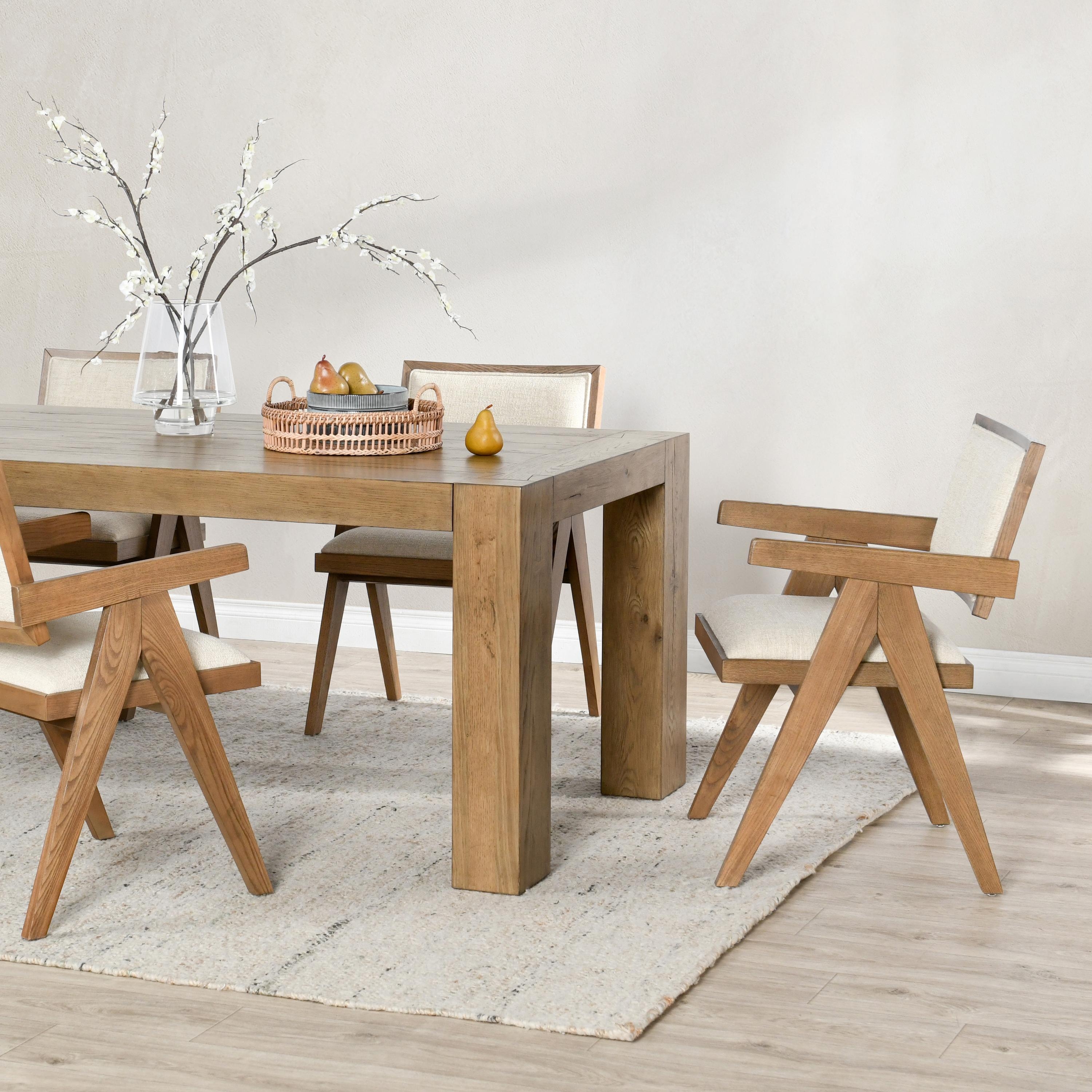 Kingston 89" Dining Table Natural Oak - Image 7