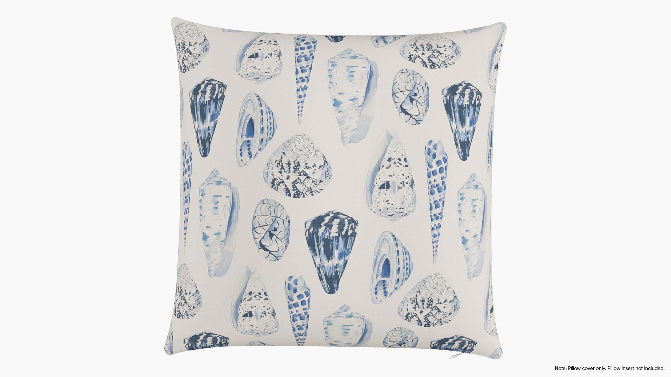 Throw Pillow Cover 22", Porcelain Coquina, 22" x 22" - Image 0