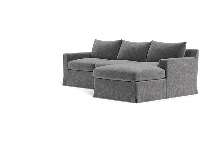Sloan Slipcovered Right Chaise Sectional - Image 2