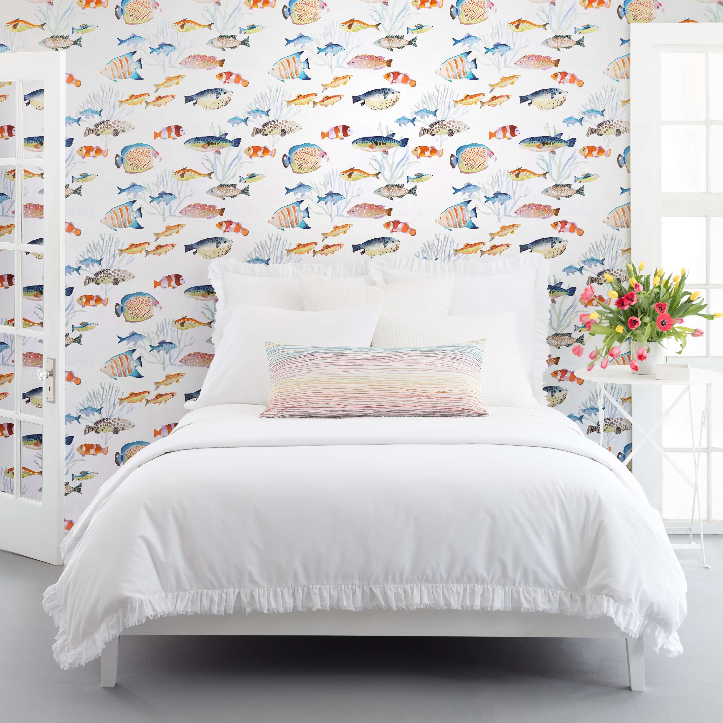 Happy Fish Multi Wallpaper - Image 1