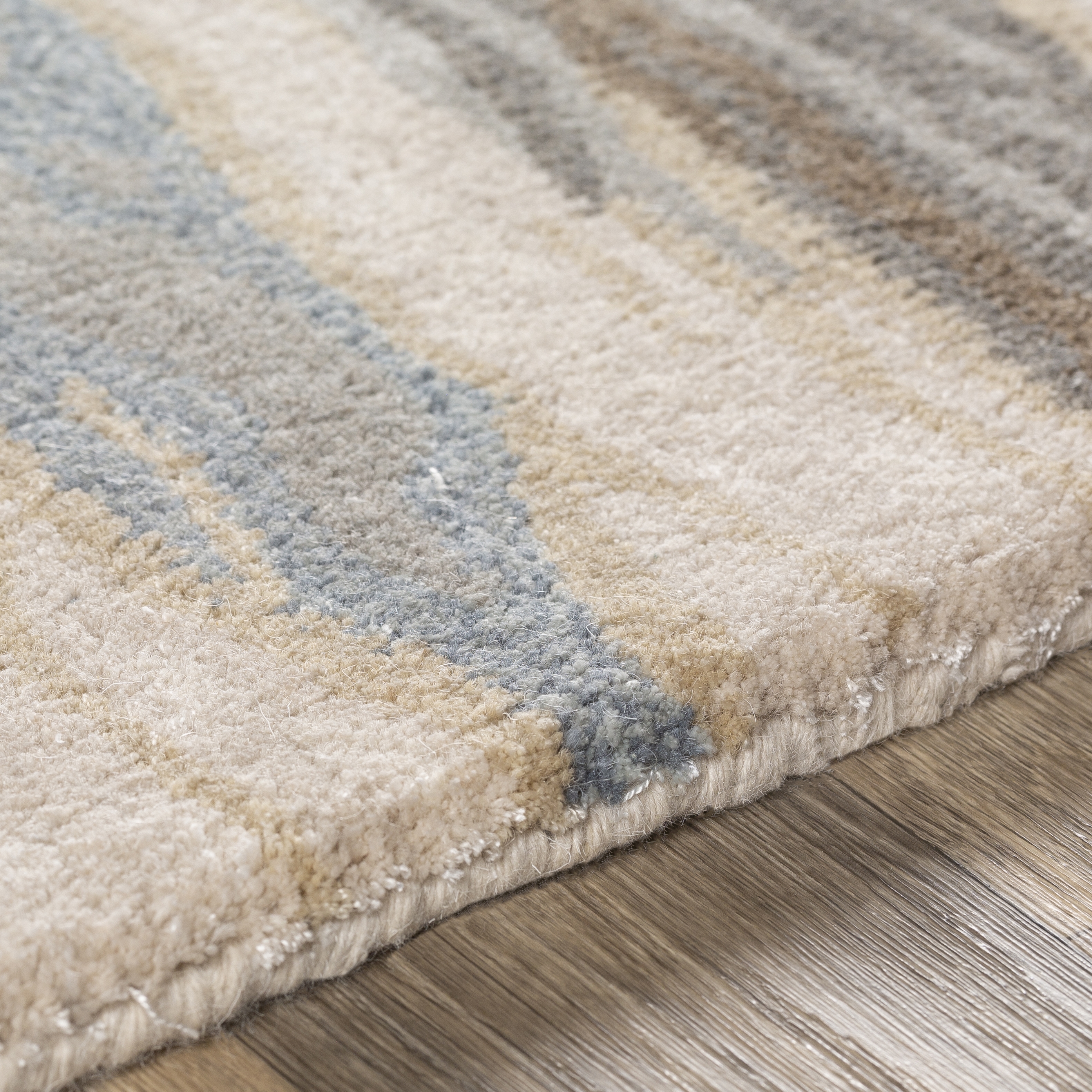 Kavita Beige Indoor 12' x 15' Handmade Rug - Image 3