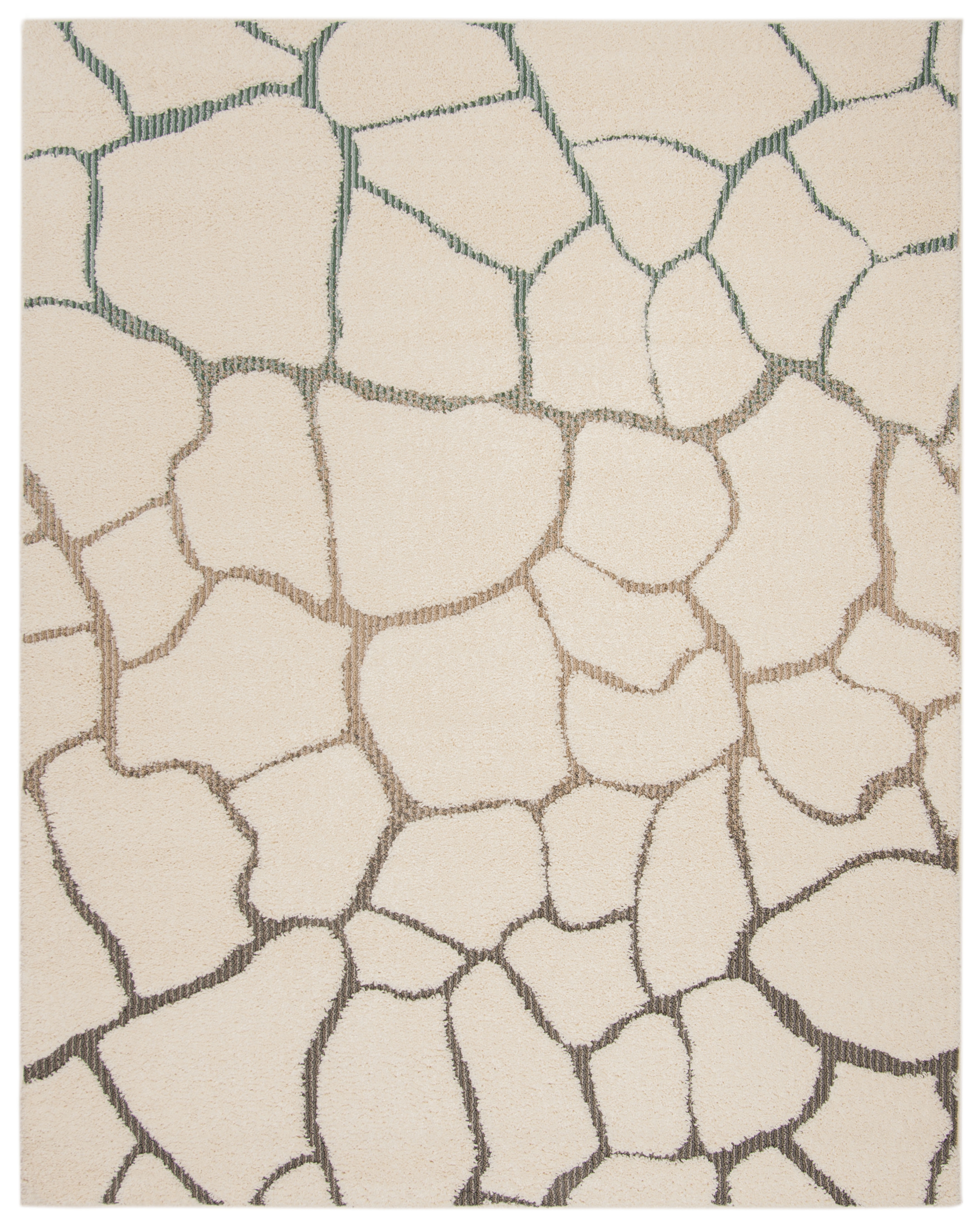 Arlo Home Woven Area Rug, SGG169A, Cream/Multi,  9' X 12' - Image 0