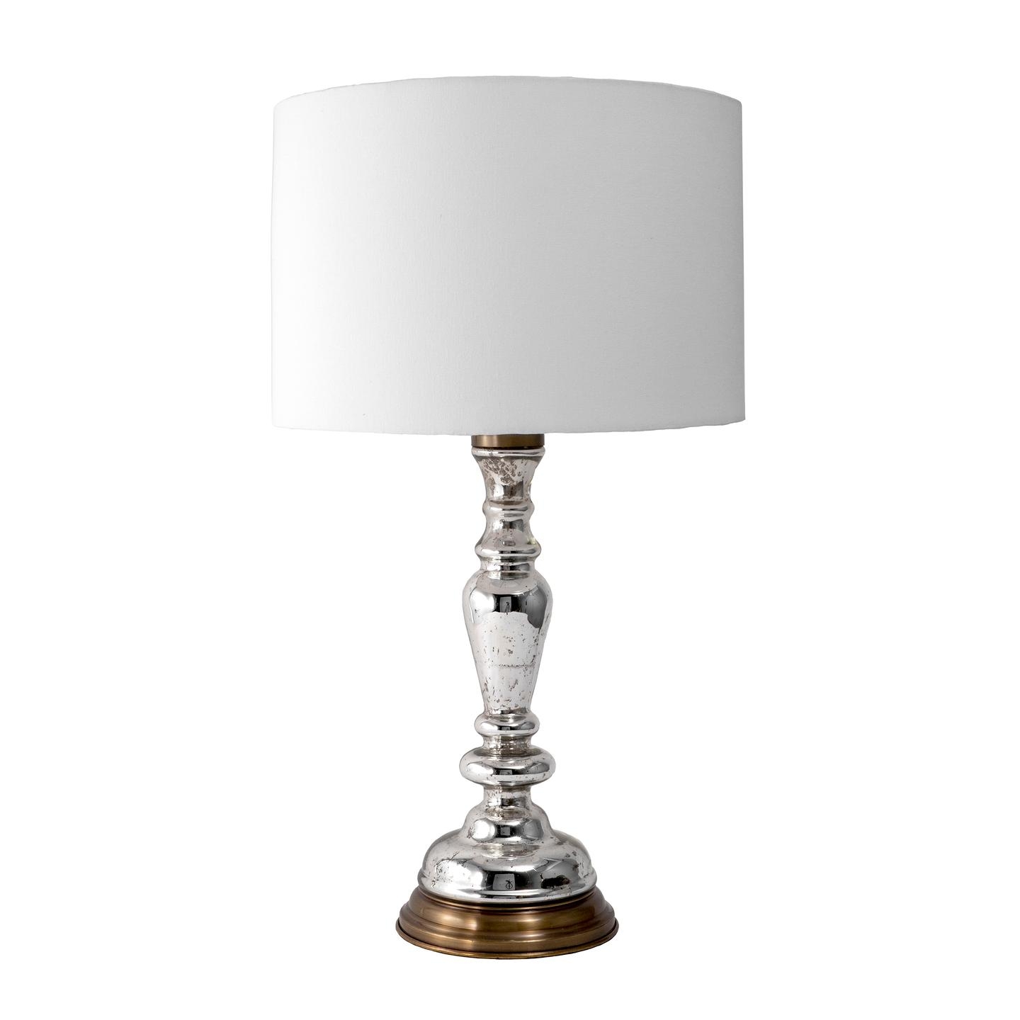 Lodi 28" Glass & Metal Table Lamp - Image 2