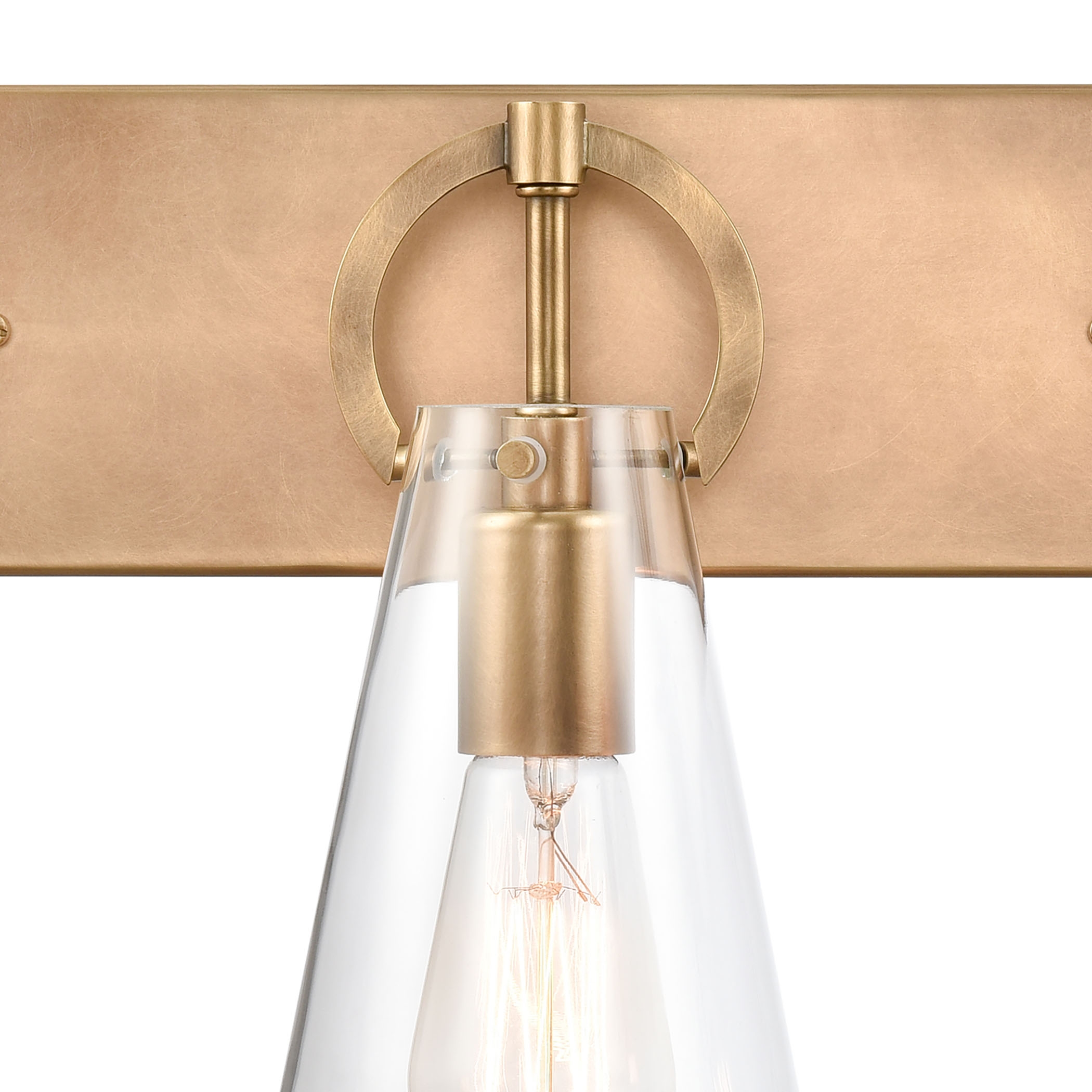 Gabby 23'' Wide 3-Light Vanity Light - Brass - Image 3