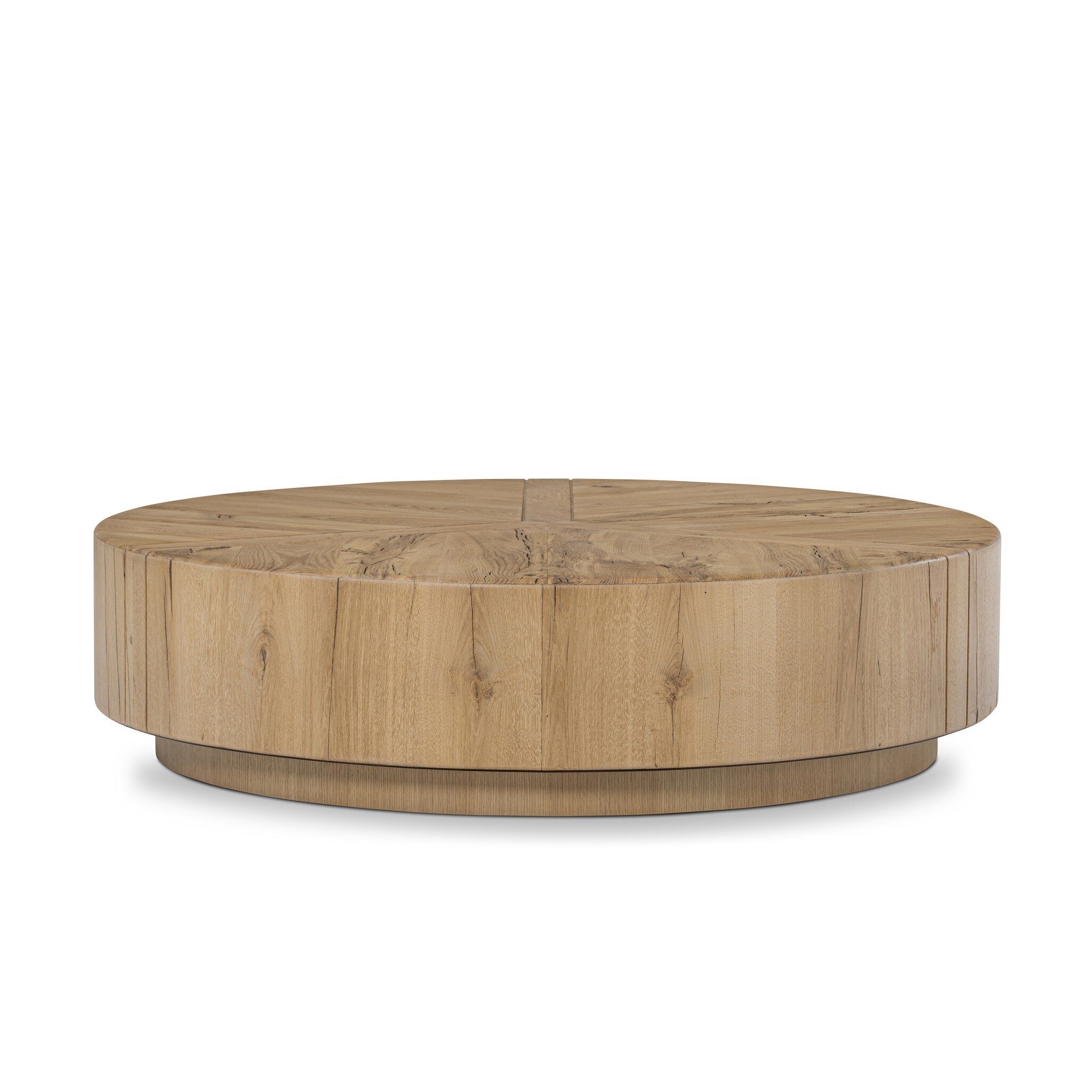 Renan Coffee Table - Natural Reclaimed French Oak - Image 2