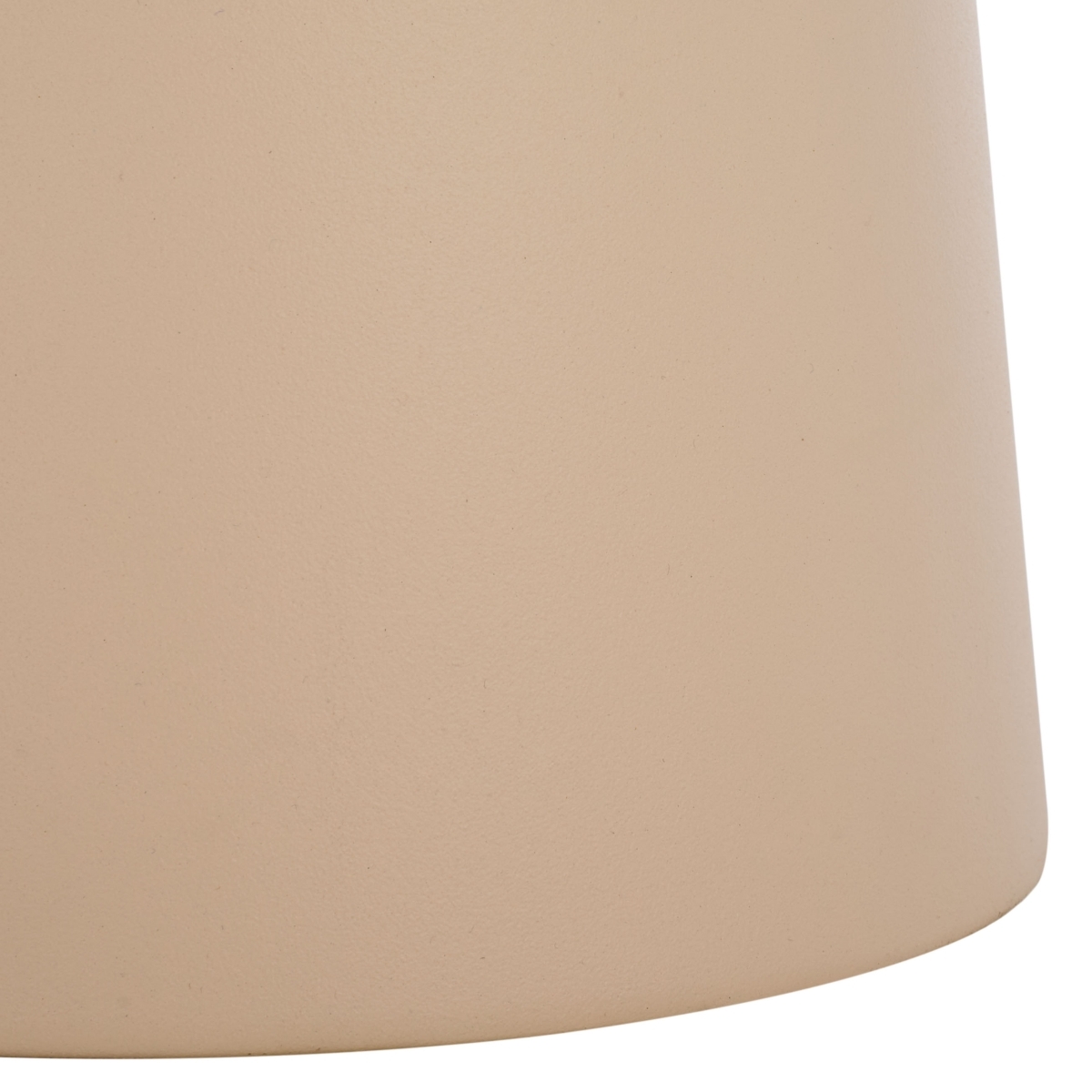 Nurem Tall Ceramic Side Table - Beige - Image 3