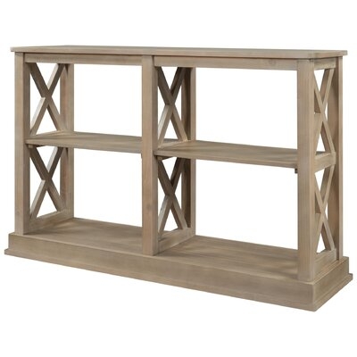 Console Table With 3-Tier Open Storage - Image 0