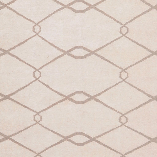 Fallon Beige Indoor 2'6" x 8' Handmade Rug - Image 1