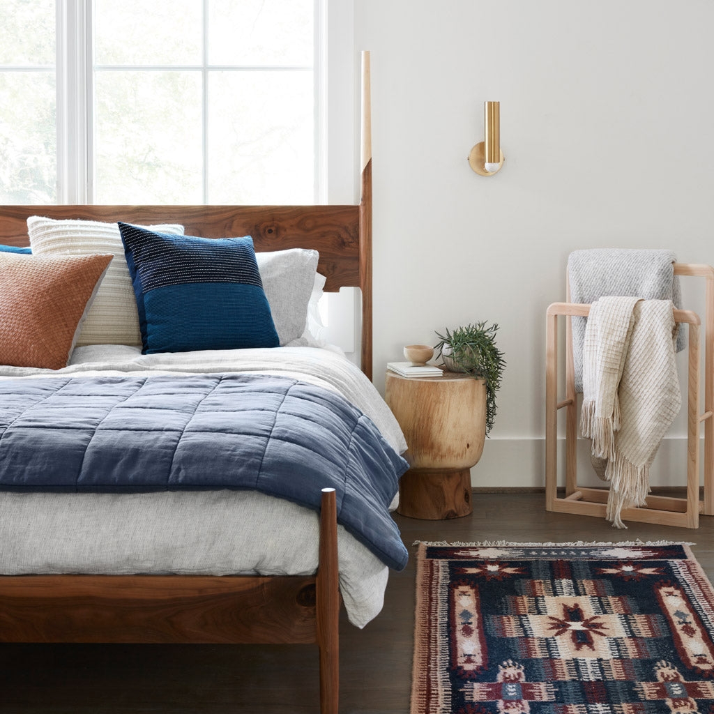 The Citizenry Stonewashed Linen Quilt | Full/Queen | Sand - Image 5