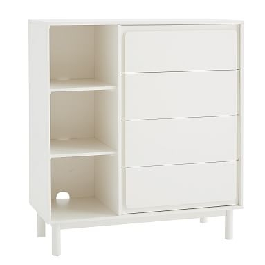 Tilden 3-Drawer Dresser, Simply White - Image 0