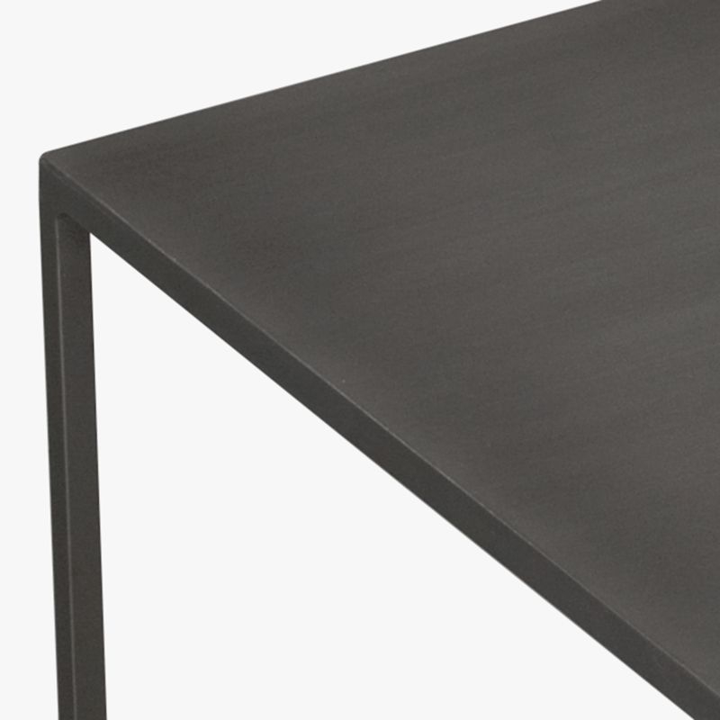 Mill Grey Metal Coffee Table - Image 2