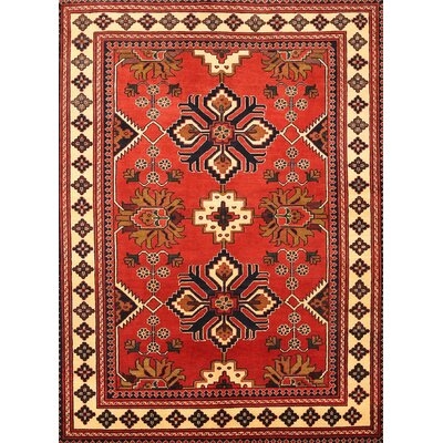 Gap Traditional Red/Beige Area Rug - Image 0