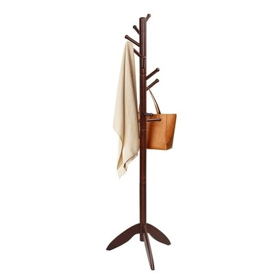 Mcnab Solid Wood 11 - Hook Freestanding Coat Rack - Image 0