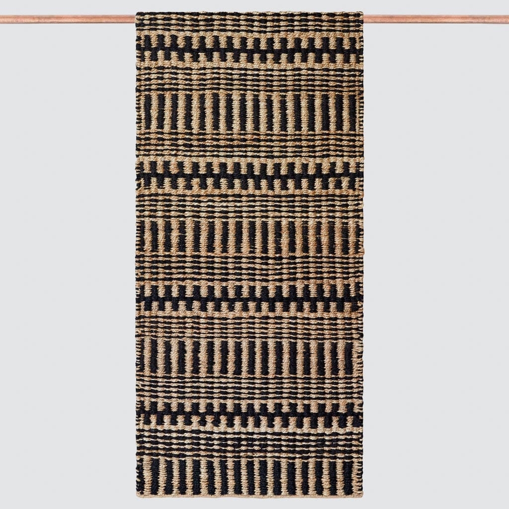 The Citizenry Shayak Handwoven Jute Accent Rug | 2' x 3' | Black - Image 6