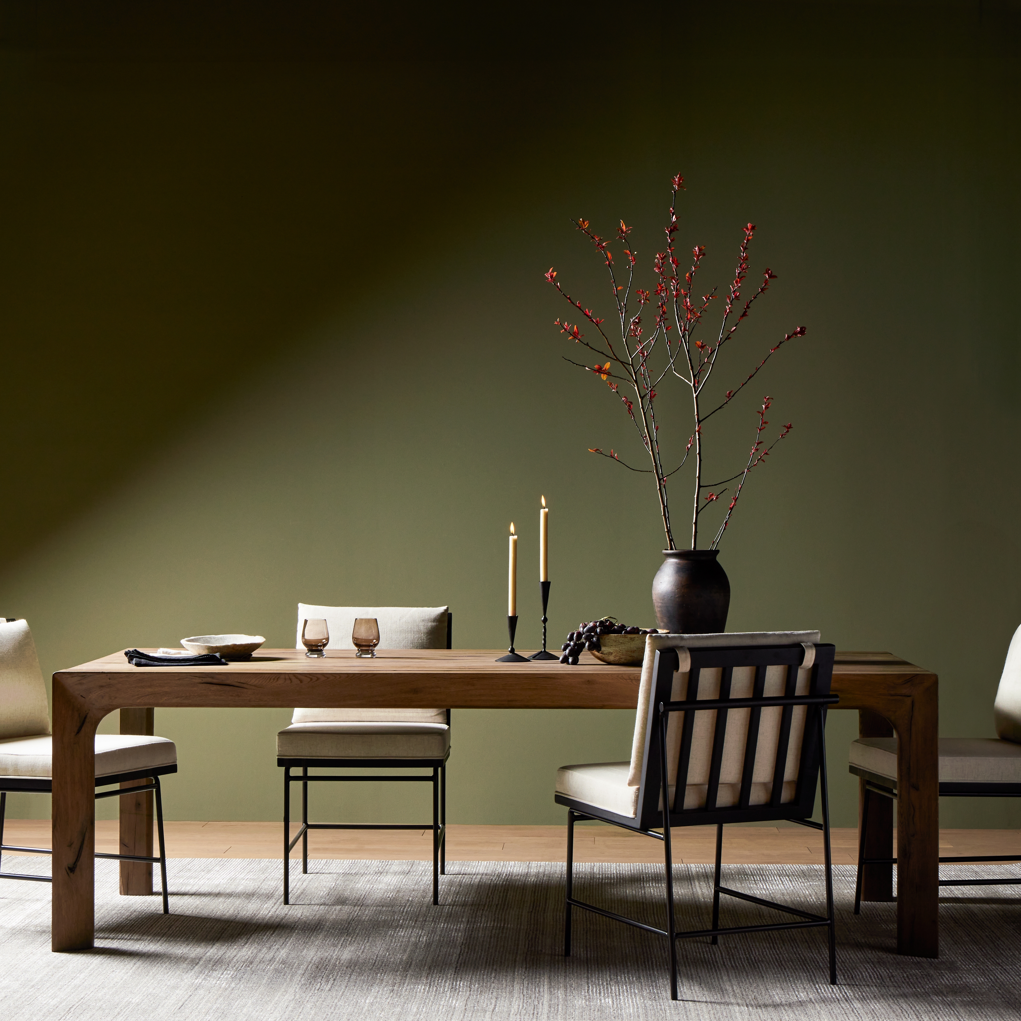 Henry Dining Table-Rustic Grey - Image 9