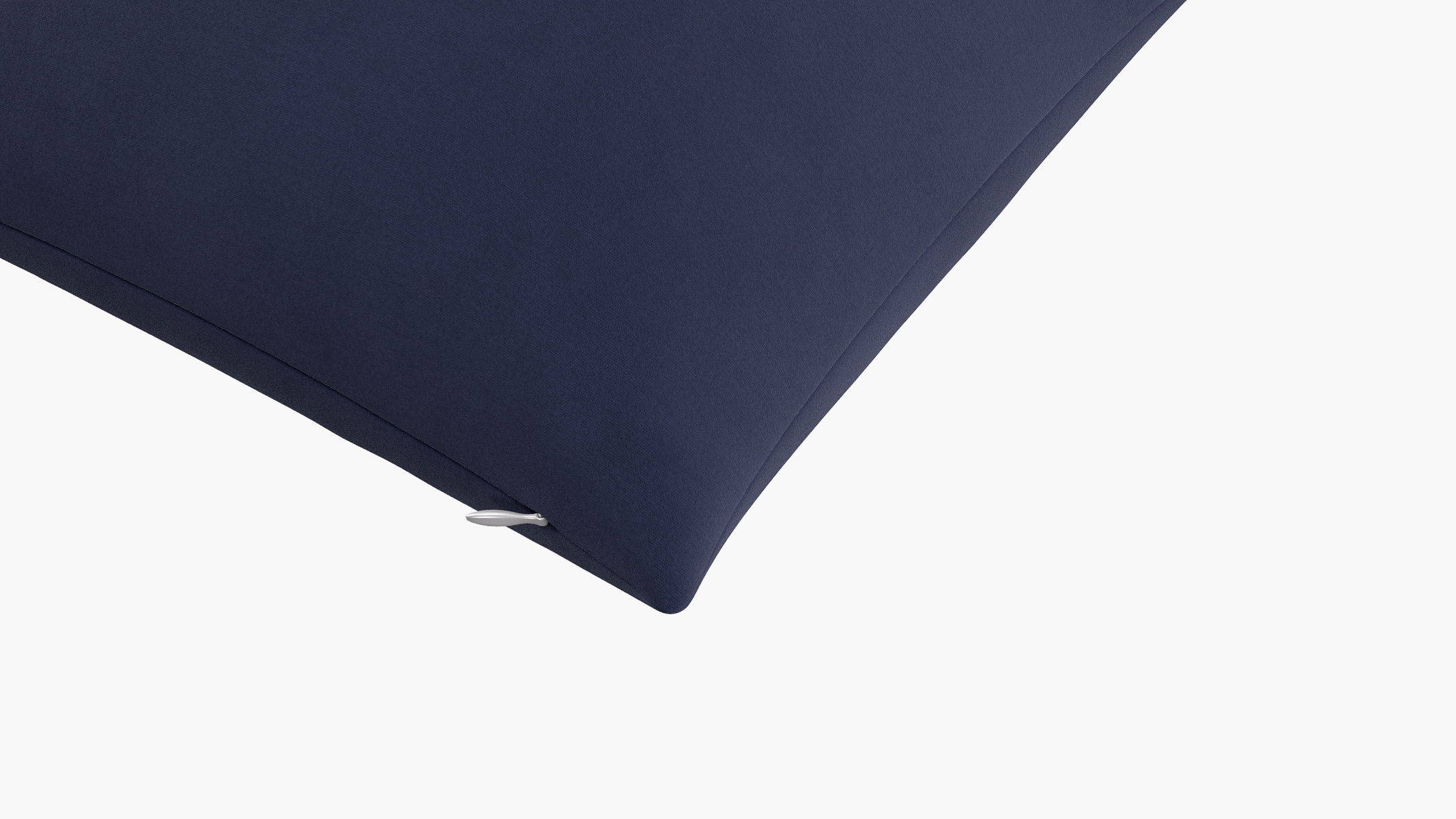 Throw Pillow 18", Navy Classic Velvet, 18" x 18" - Image 1