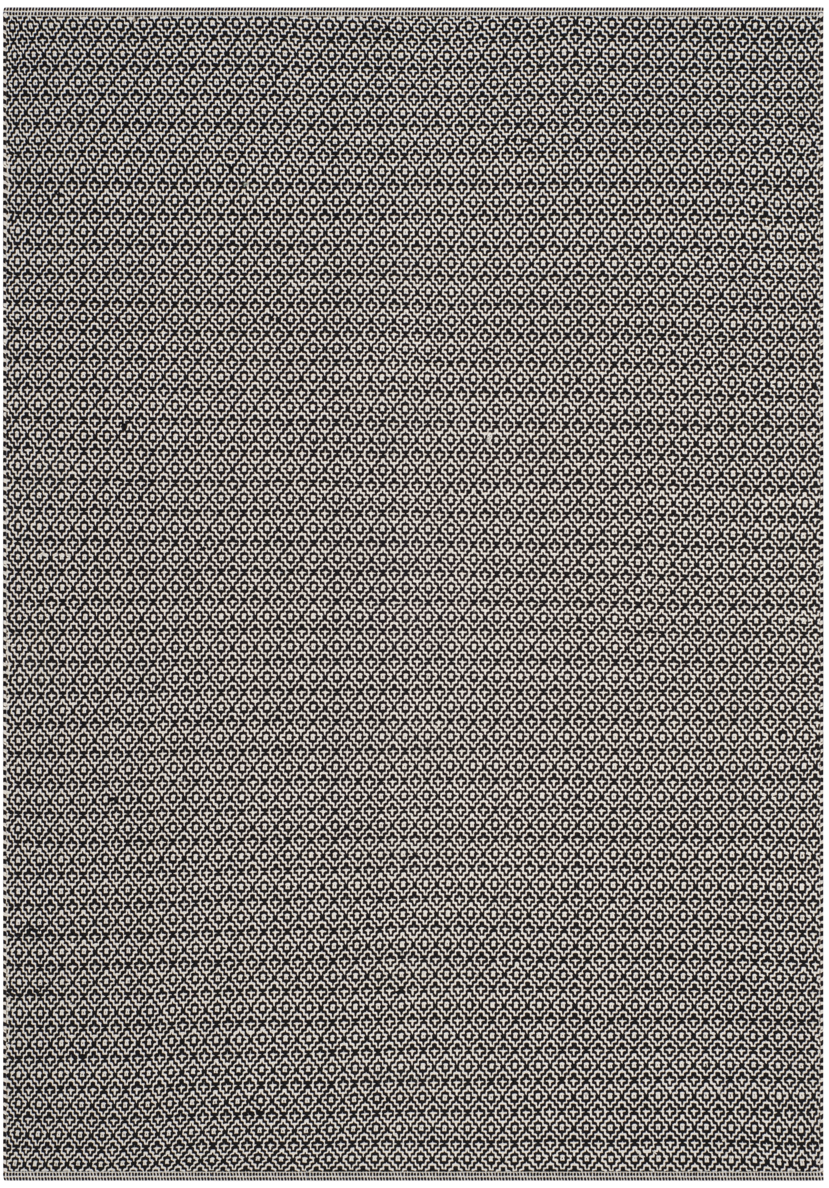 Arlo Home Hand Woven Area Rug, MTK717D, Ivory/Black,  5' X 7' - Image 0