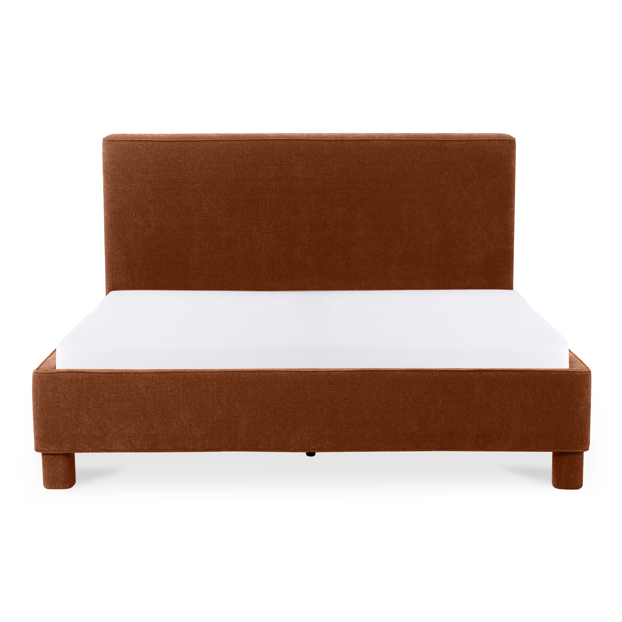 Ichigo Queen Bed Deep Orange - Image 0