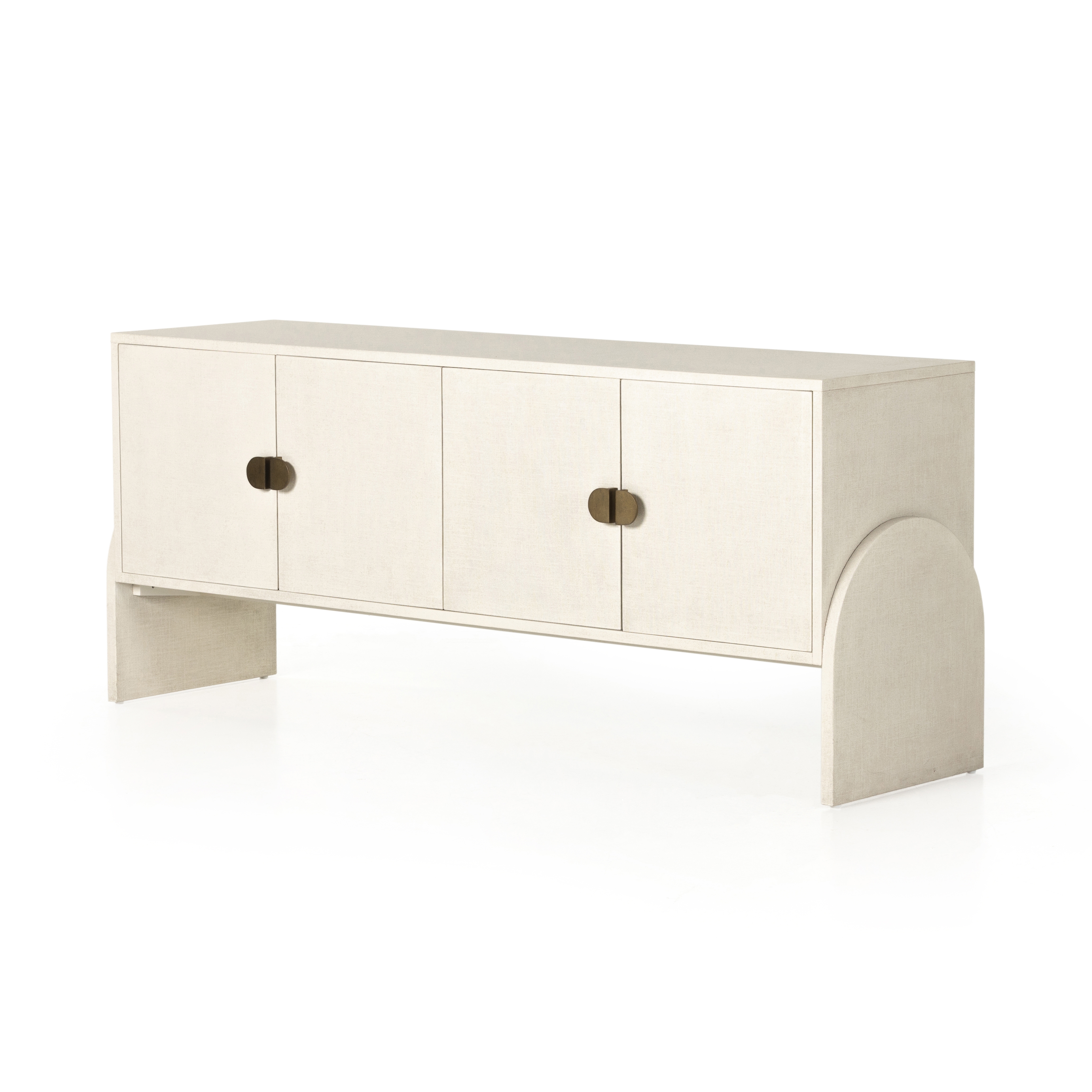 Cressida Sideboard - Ivory Painted Linen - Image 0