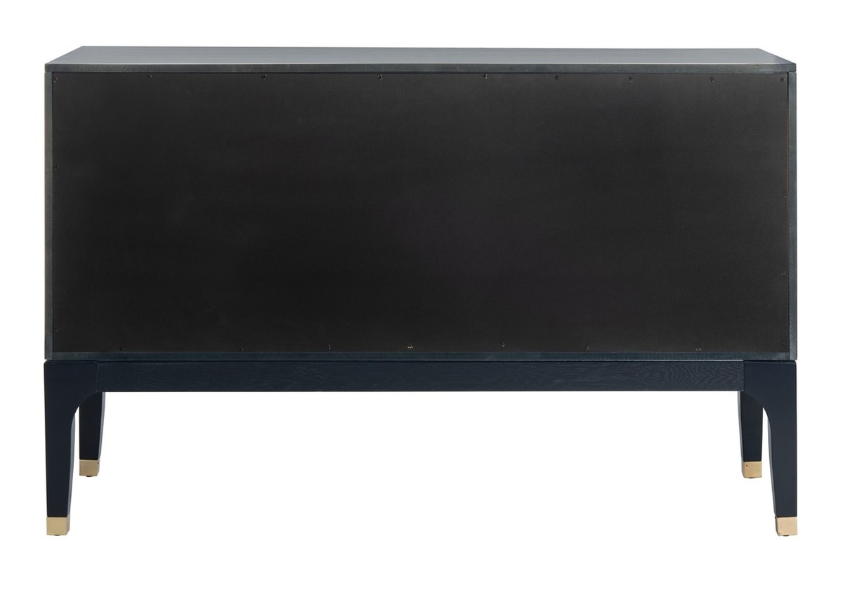 Lorna 6 Drawer Contemporary Dresser - Navy - Image 4