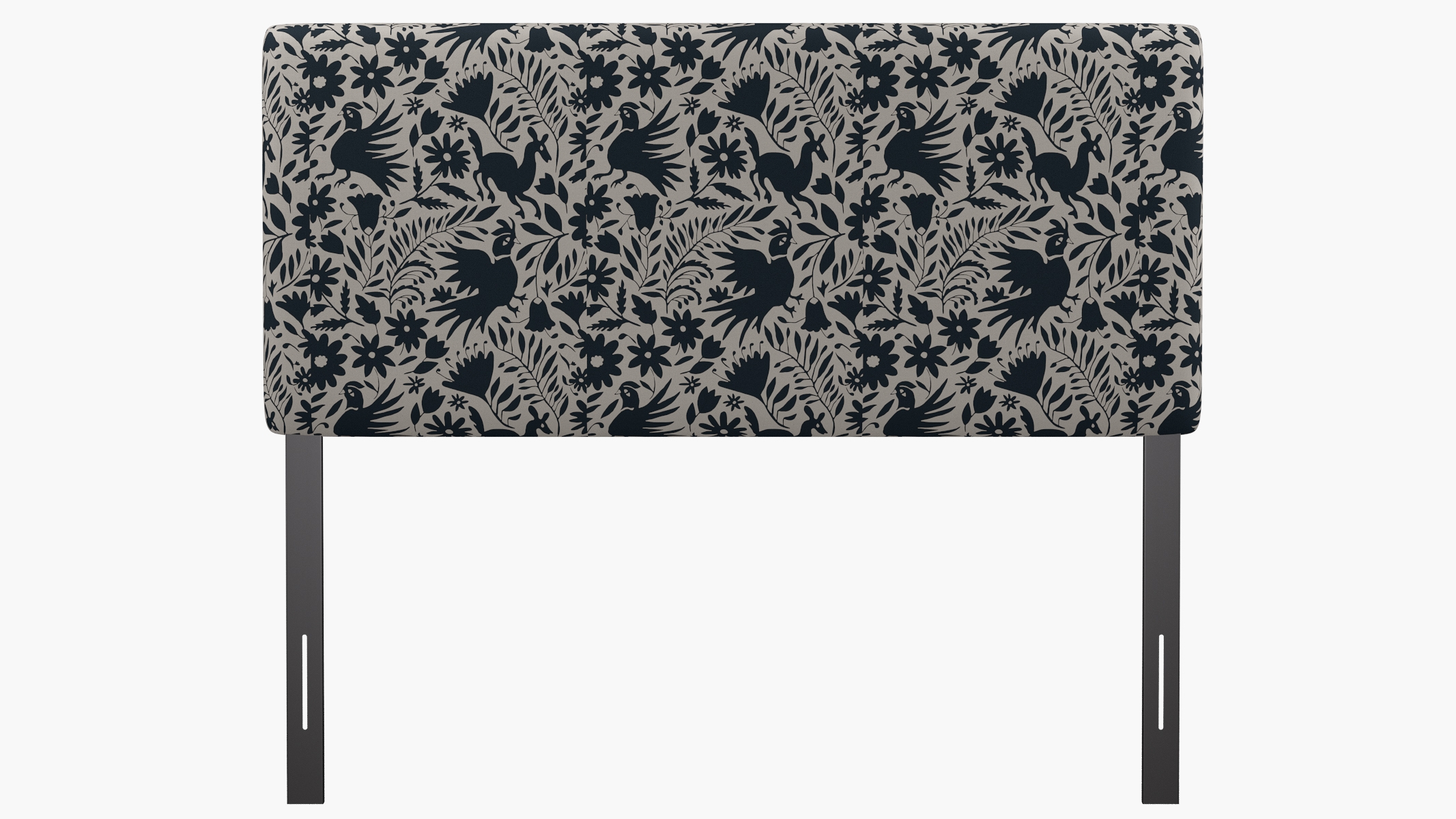 Square Back Headboard, Ink Frida, Queen - Image 3