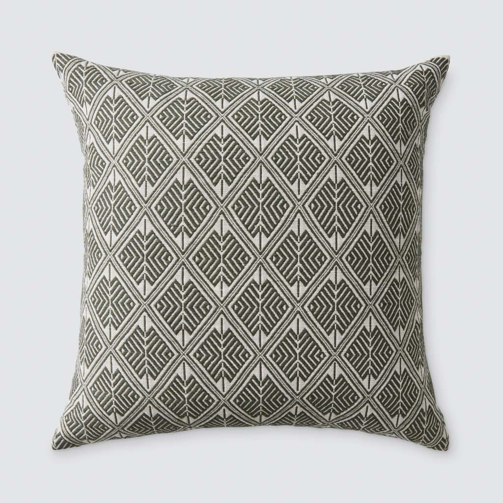 The Citizenry Noa Pillow | 22" x 22" | Slate Blue - Image 0