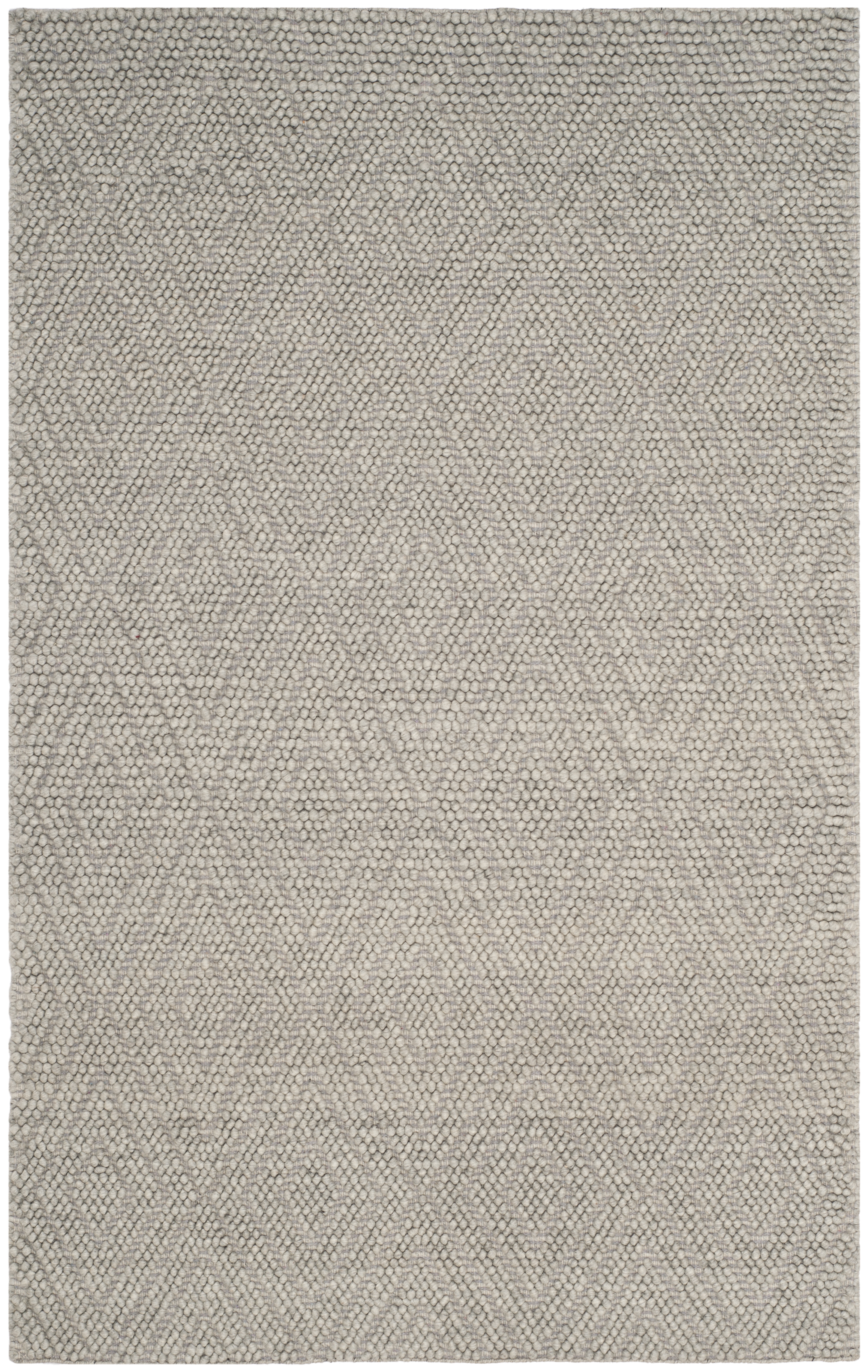 Arlo Home Hand Woven Area Rug, NAT623C, Silver,  5' X 8' - Image 0