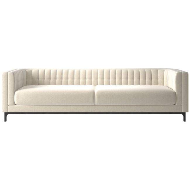 Ambroise 104" Nomad Snow Sofa - Image 0
