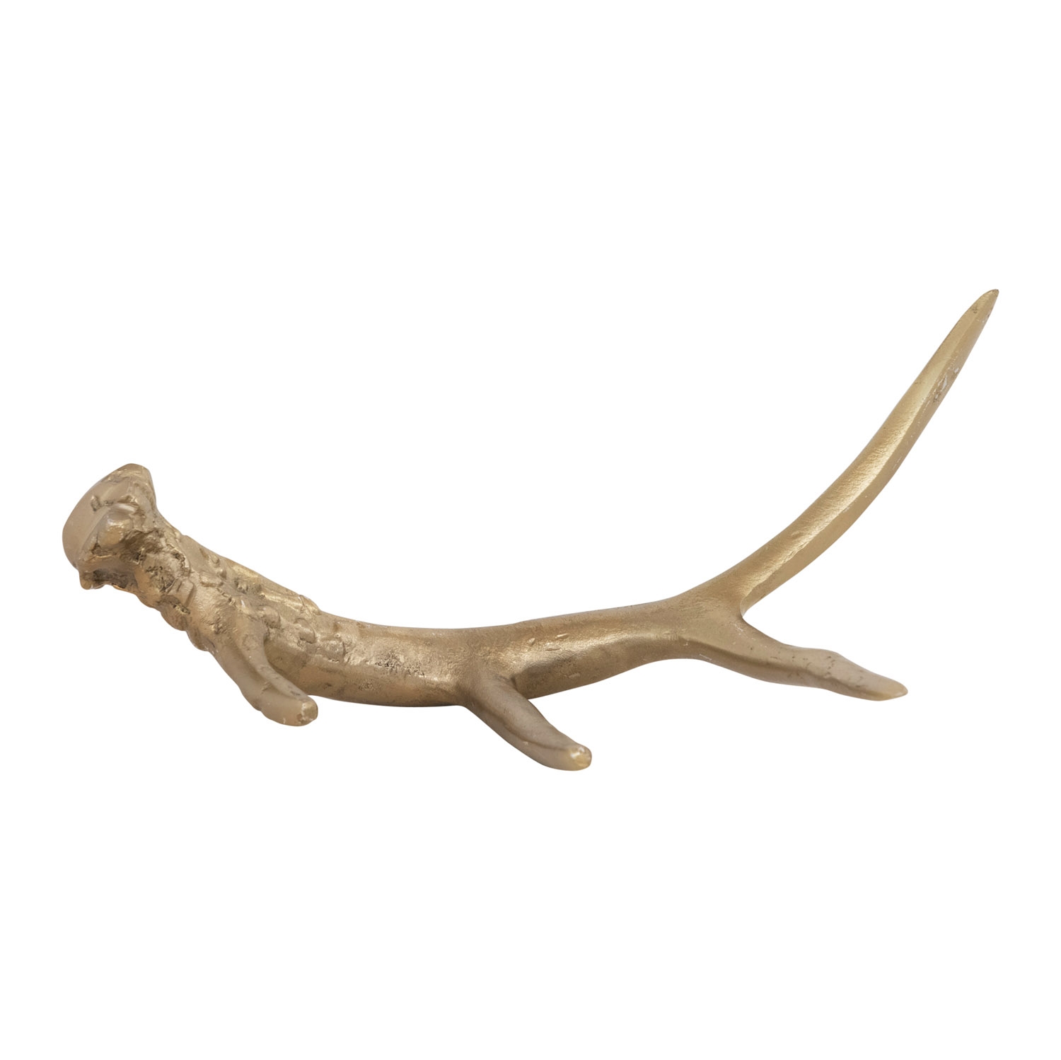 Aluminum Antler Décor, Gold Finish - Image 0