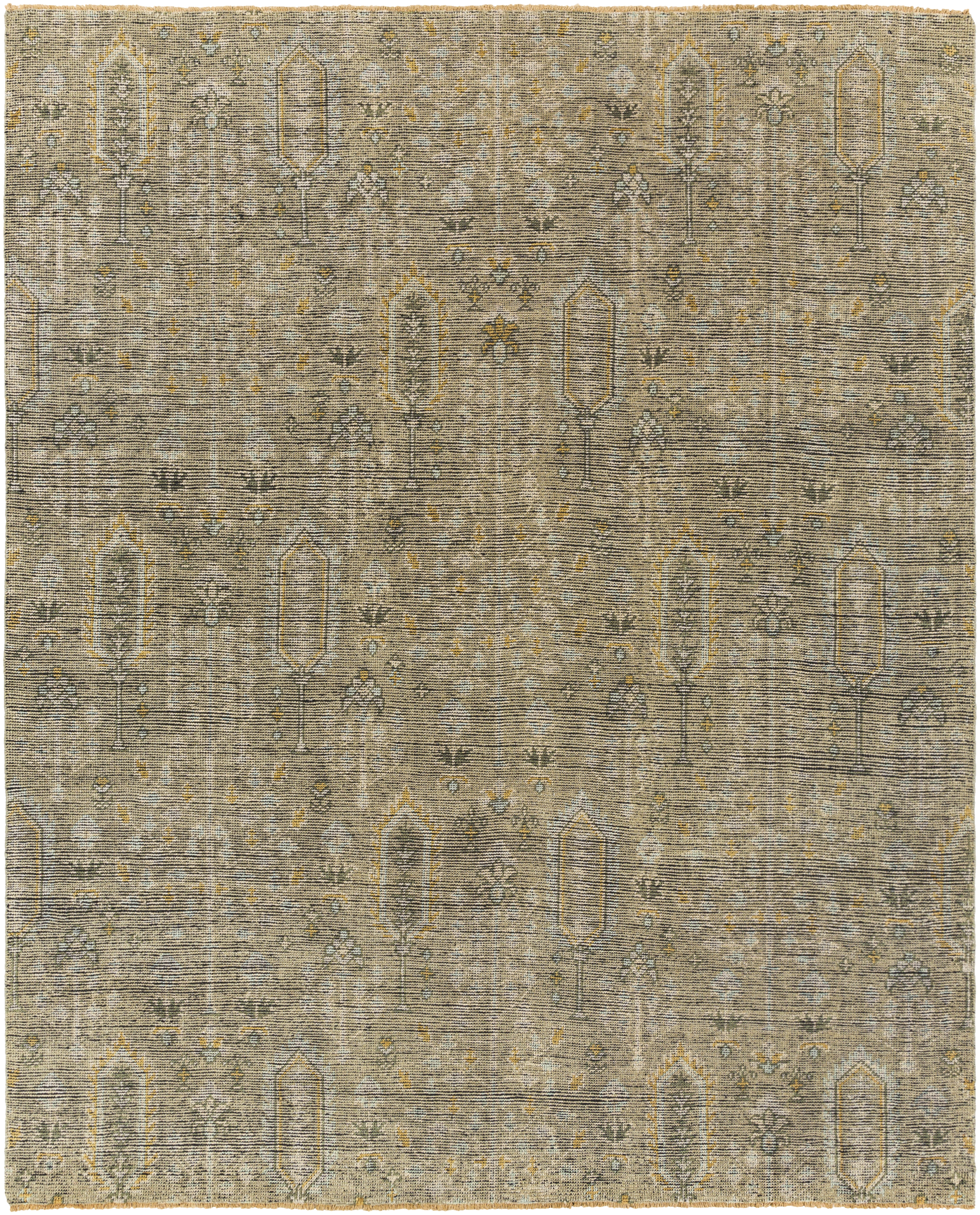 Reign Beige Indoor 2' x 3' Handmade Rug - Image 0