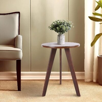 End Table Side Table Wood Coffee Table Round Sofa Table Small Nightstand Accent Table Easy Assembly Nesting Table Home Decor Bedside Table For Living Room Balcony Bedroom Office - Image 0