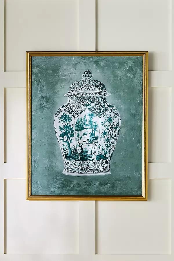 Vintage Ginger Jar Wall Art - Image 0