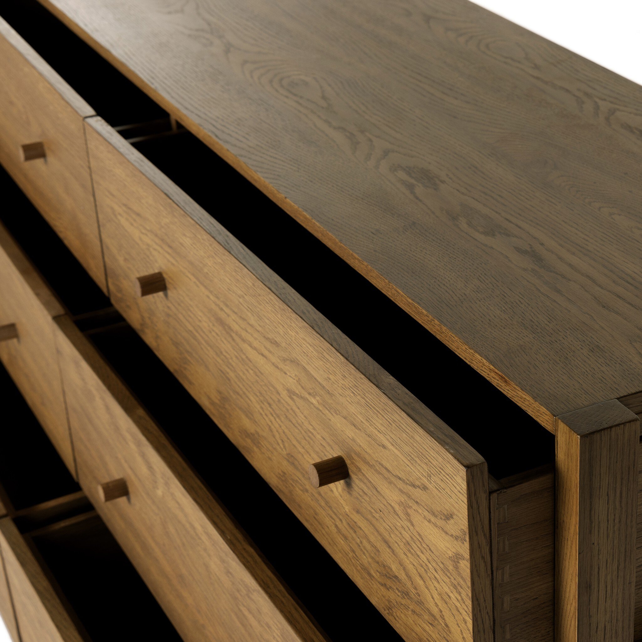 Meadow 6 Drawer Dresser - Tawny Oak - Image 10