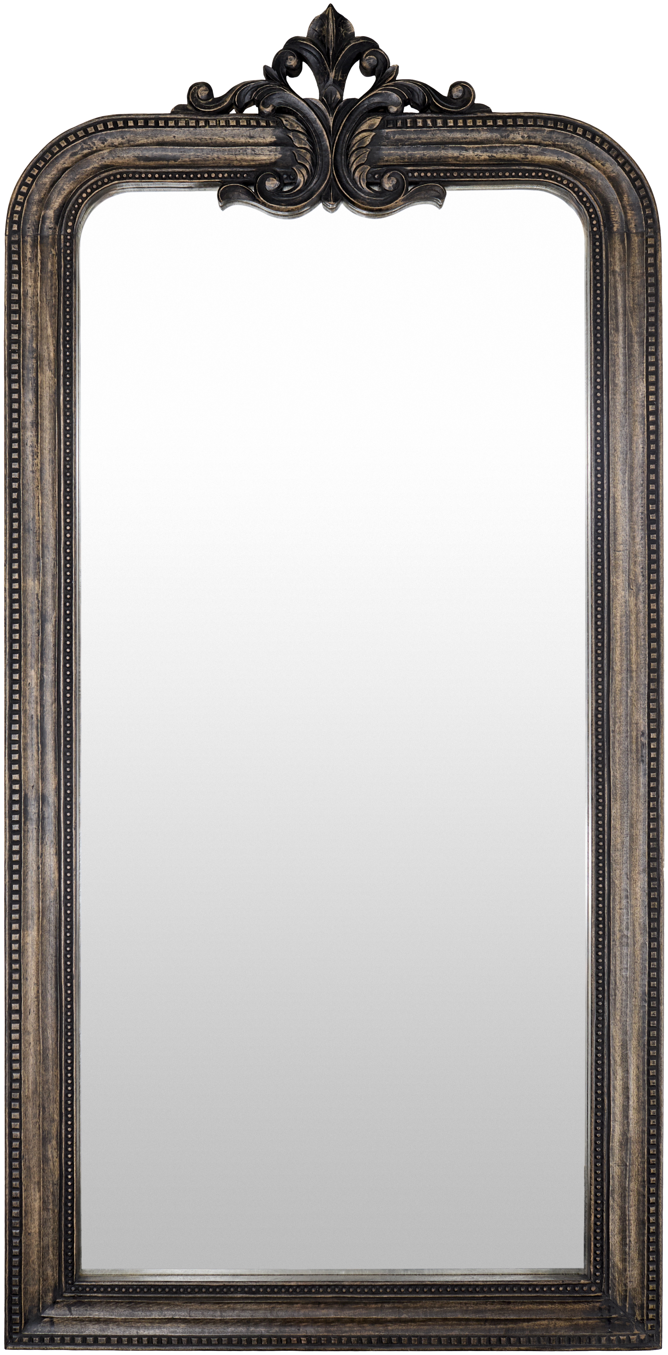 Maysoon Dark Brown 73"H x 35"W x 2"D Full Length Mirror - Image 0