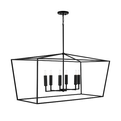Dumas 6 - Light Lantern Geometric Chandelier - Image 0