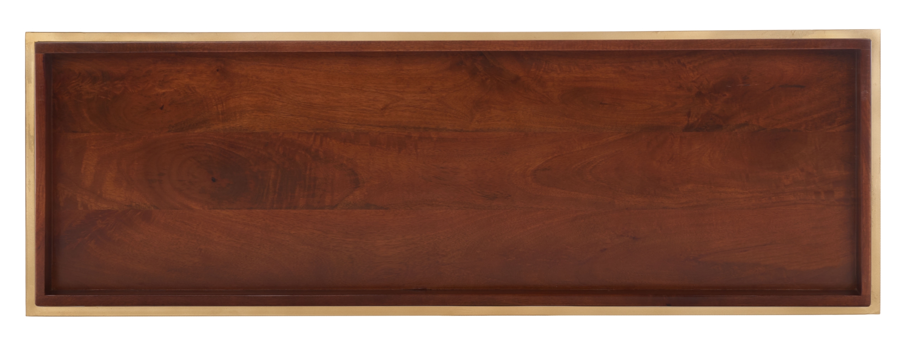 Akari Marble Console Table - Brown / White - Safavieh - Image 5