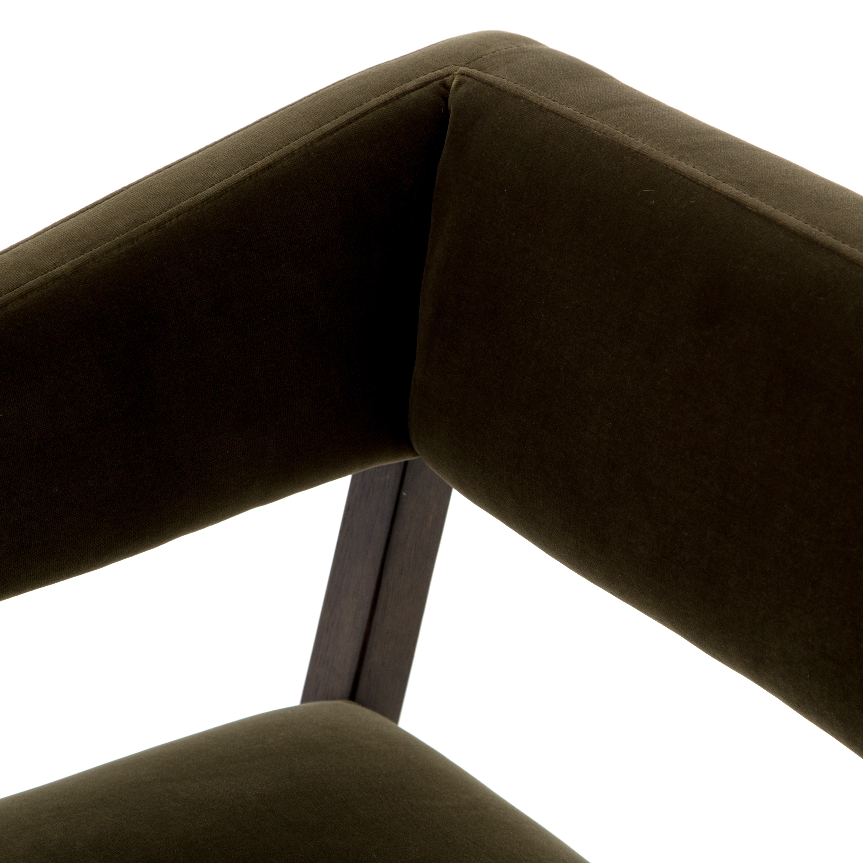 Gary Club Chair - Surrey Olive - Image 10