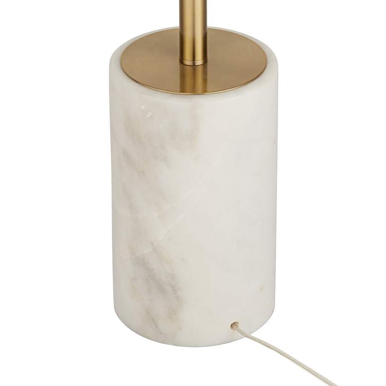 Milan Modern Floor Lamp with Marble Base - Image 3