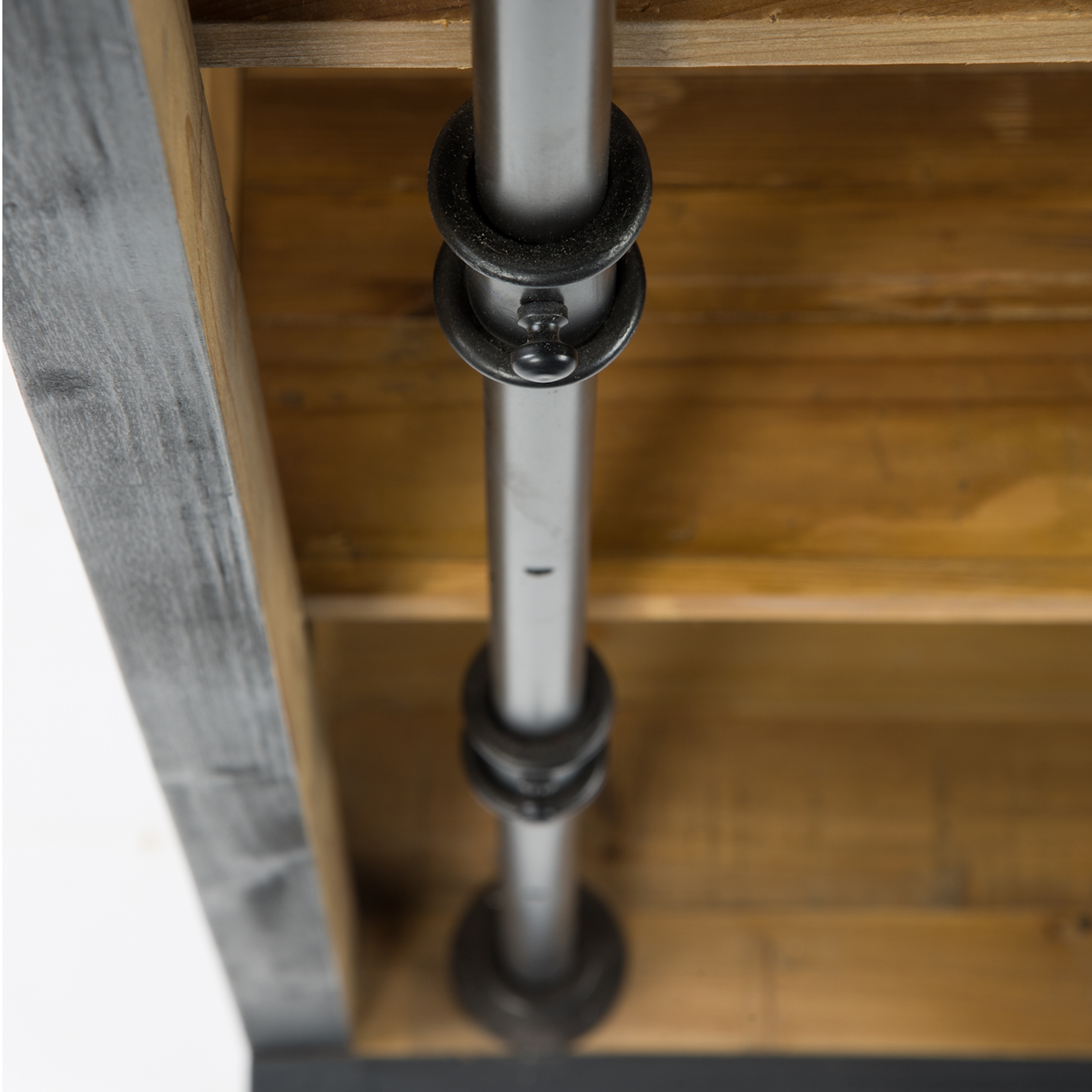 Ivy Bookcase And Ladder-Matte Black - Image 8