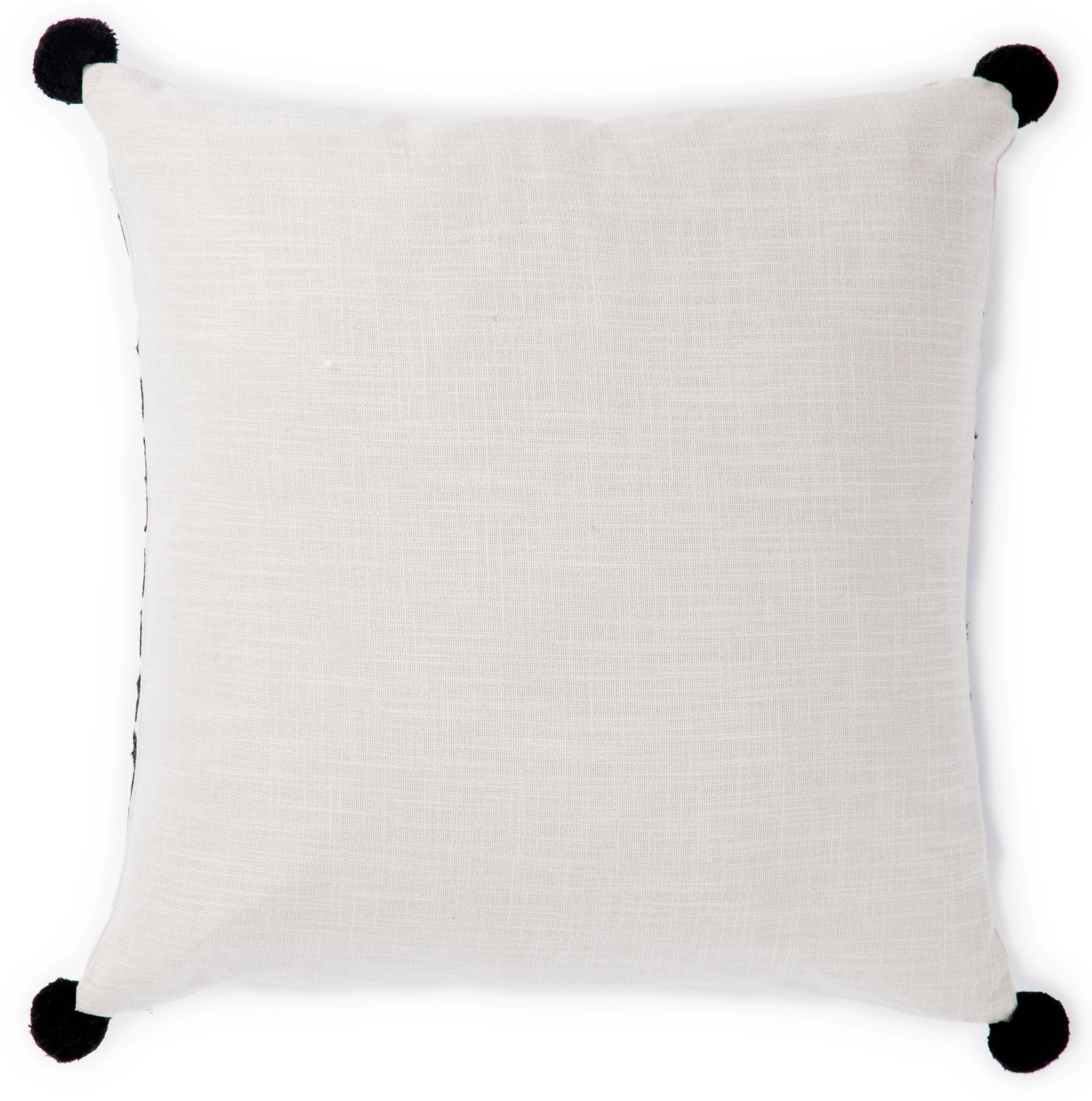 Design (US) Black 22"X22" Pillow - Image 1