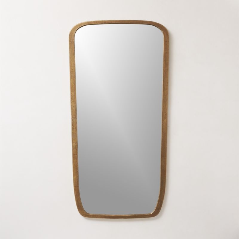 Ponder Brass Full-Length Floor Mirror 36''x72'' - Image 1