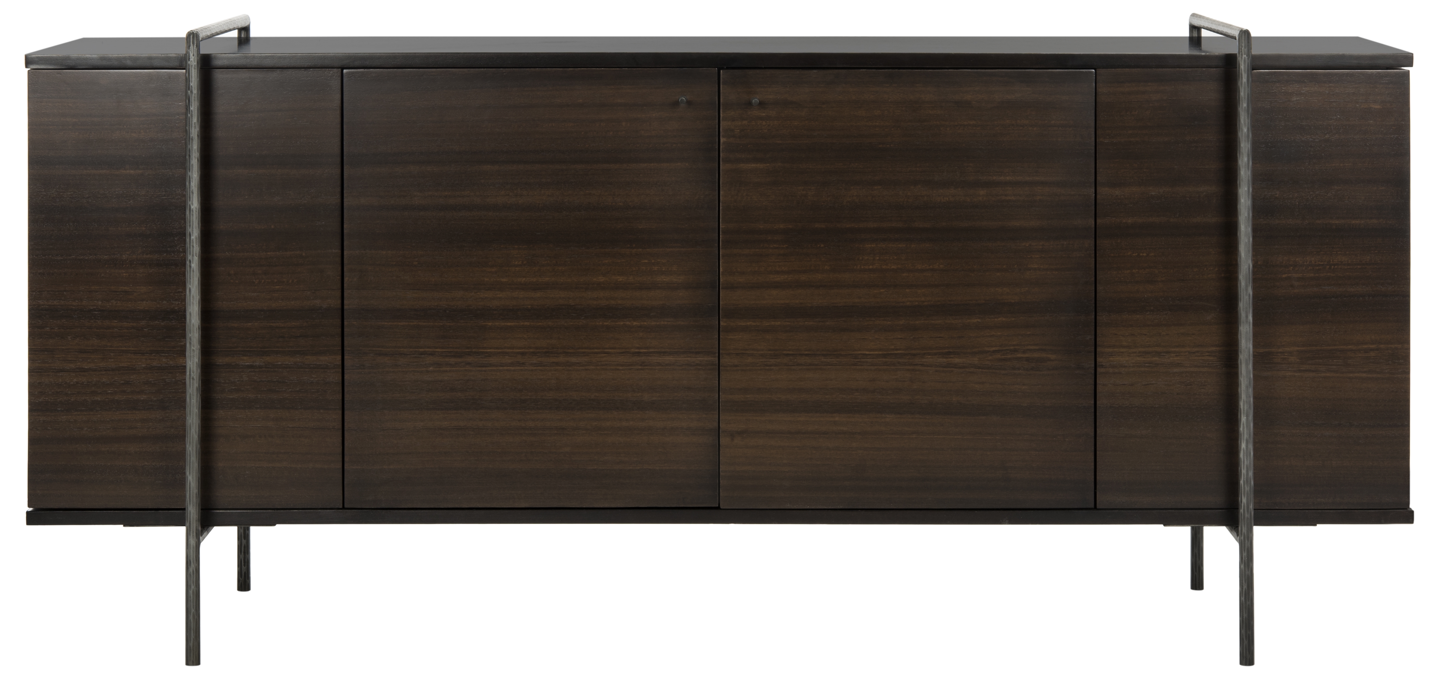 Baxton Wood Sideboard - Brown/Black - Arlo Home - Image 0