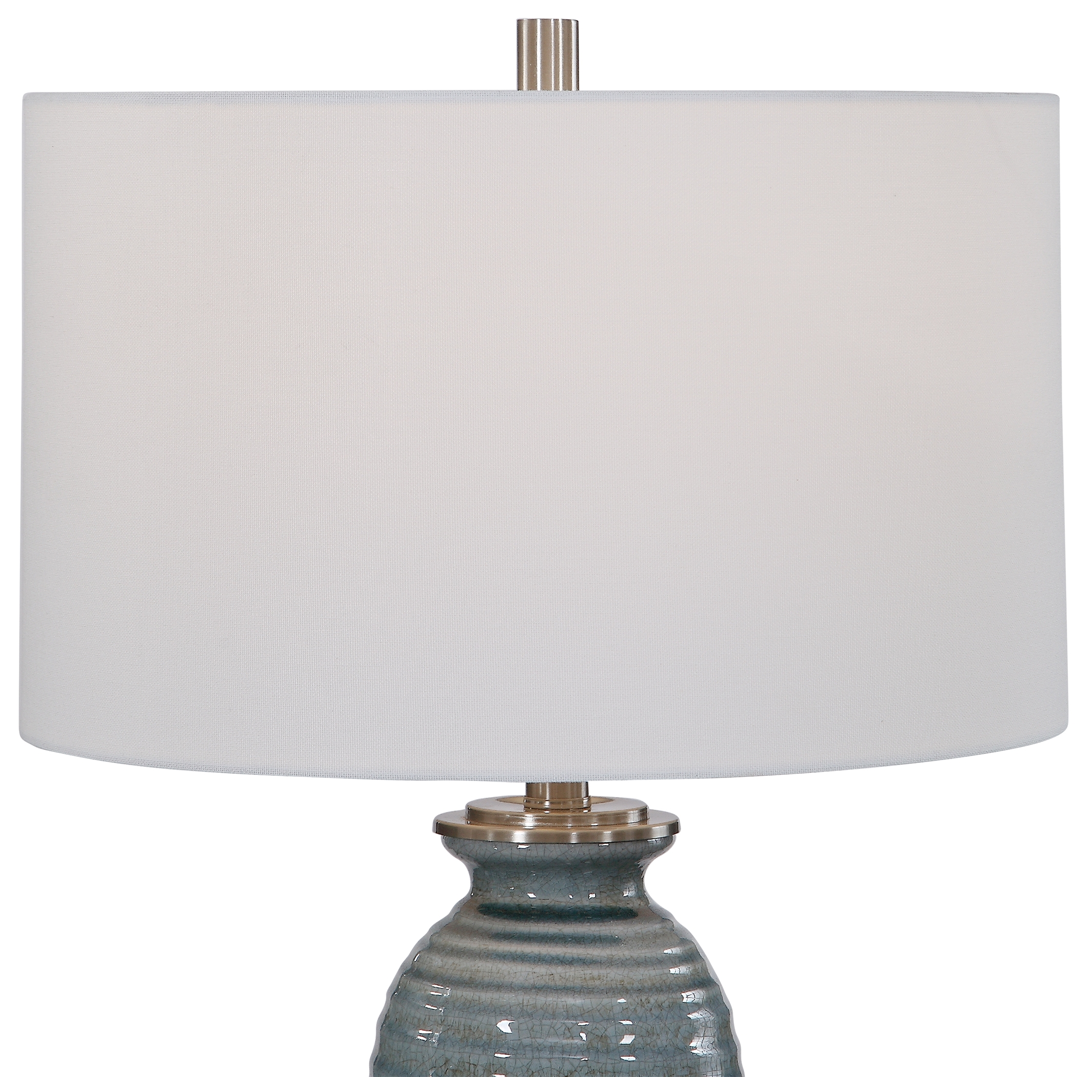 Zaila Light Blue Table Lamp - Image 4