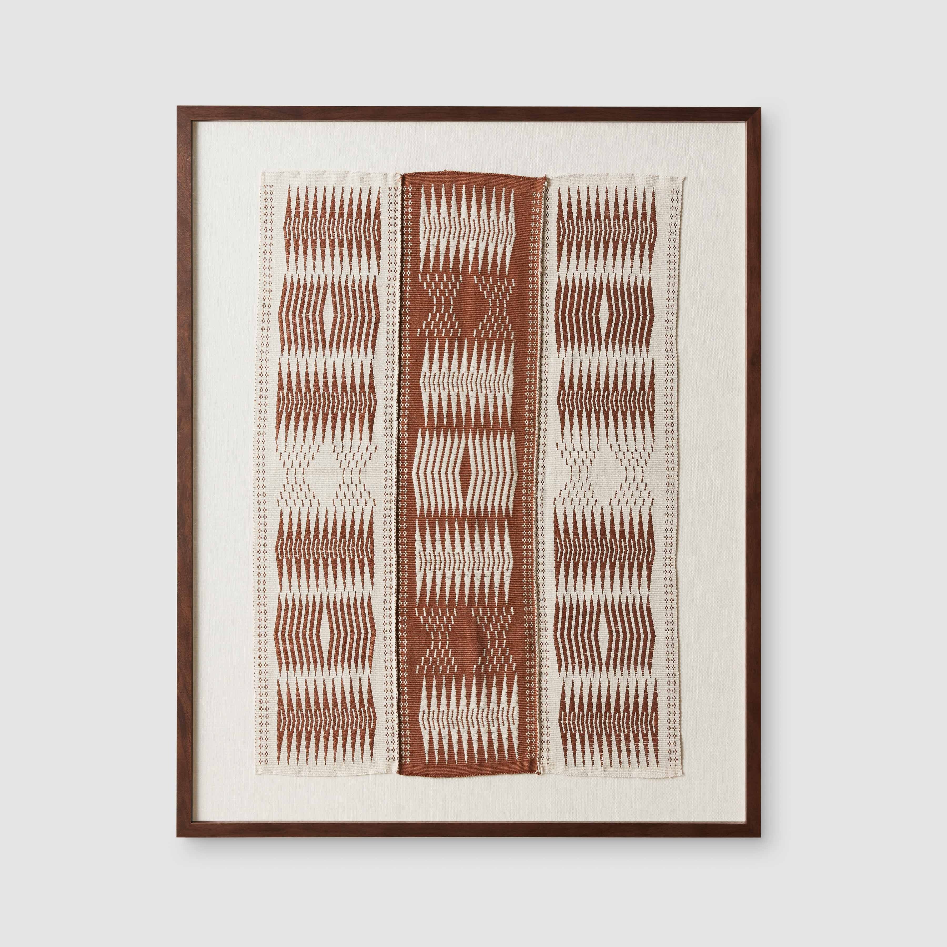 The Citizenry Yakko Wall Hanging Clay | Dark Wood - Image 1