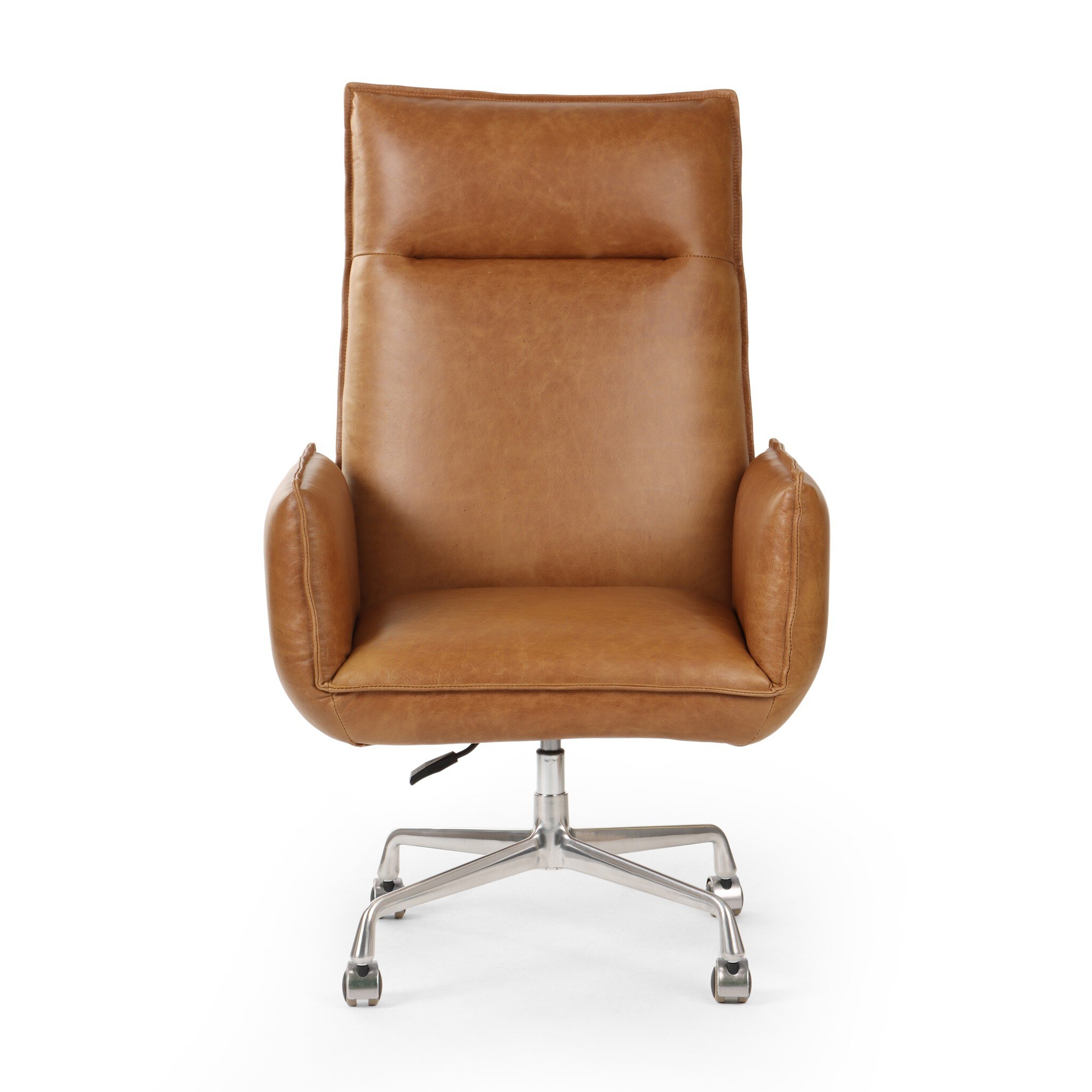 Lionel Desk Chair - Chaps Saddle - Image 0